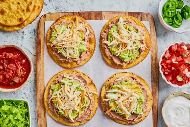 how to make tostadas