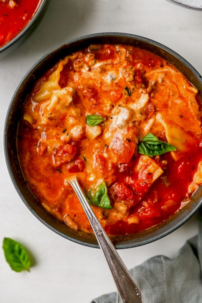 lasagna soup recipe