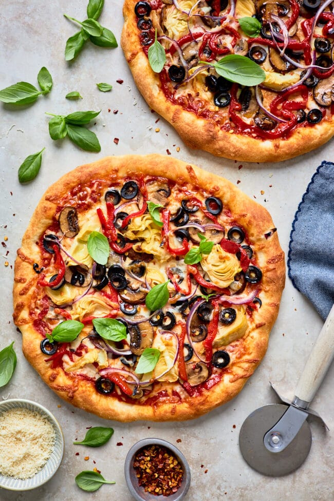 how to make veggie pizza
