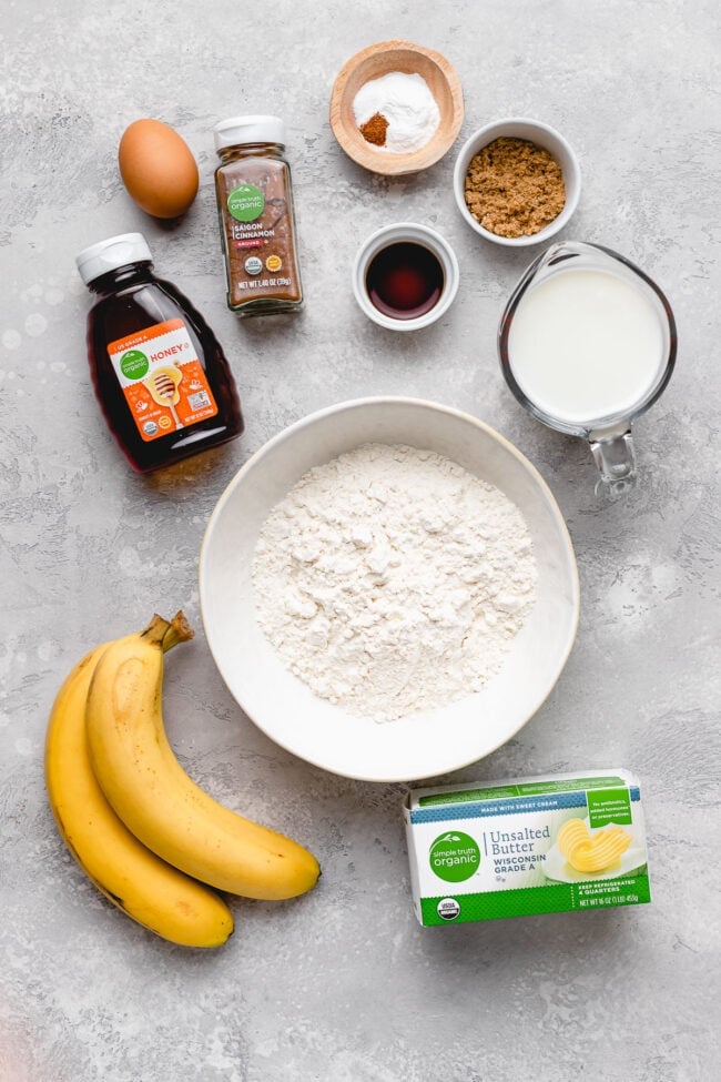 banana pancakes ingredients