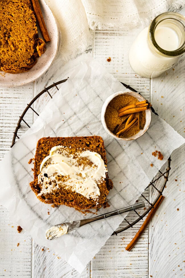 Easy Pumpkin Banana Bread