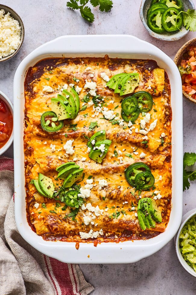 chicken enchiladas