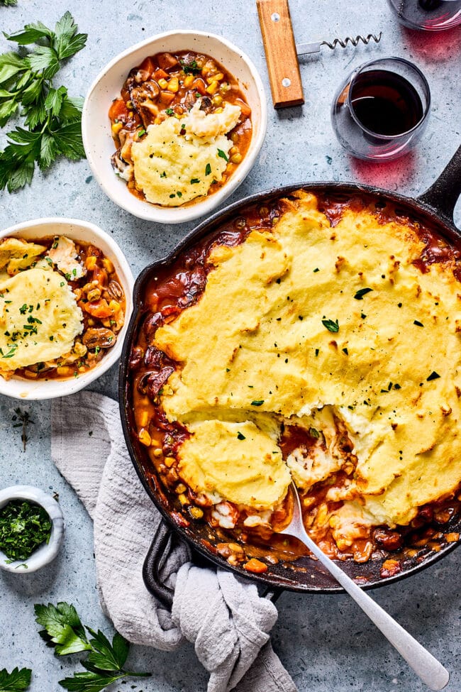 vegetarian shepherd's pie