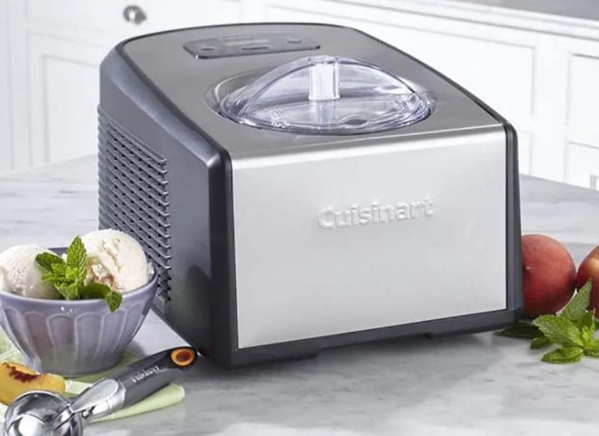 Cuisinart ice cream maker.