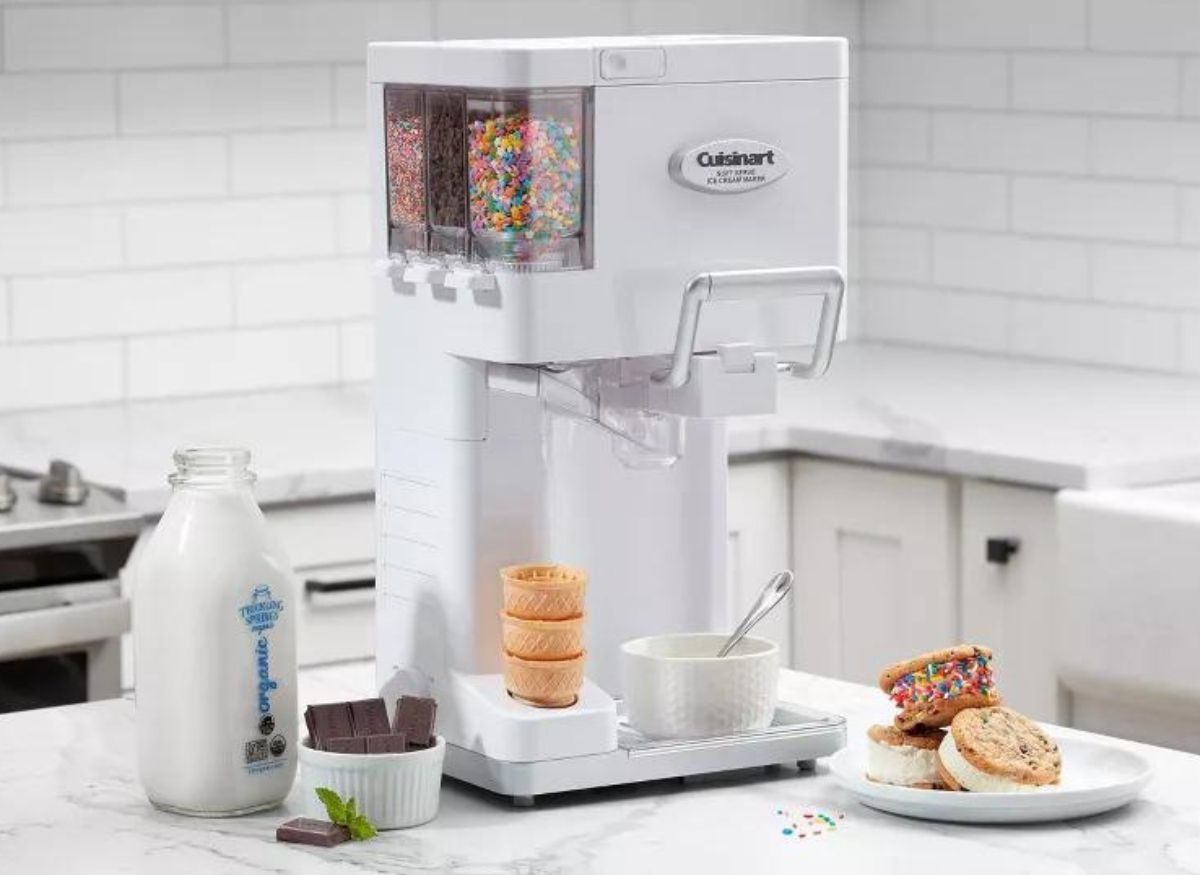 soft serve ice cream maker.