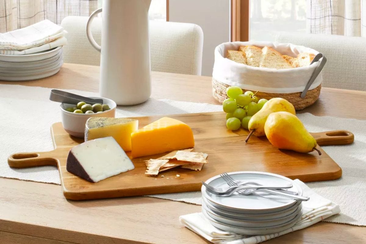 Hearth & Hand cheese board.
