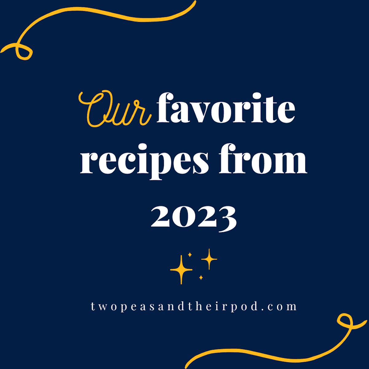 favorite recipes from 2023.